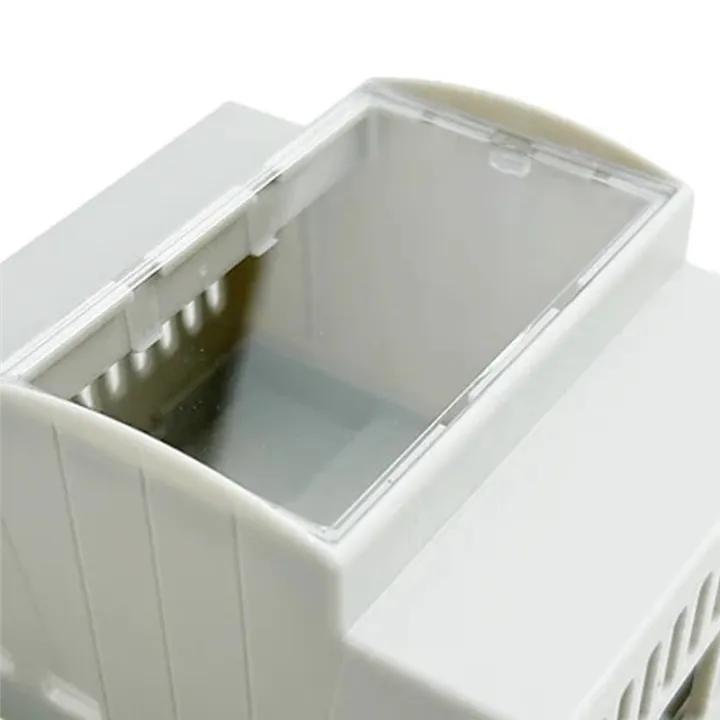 1%20PCS%20Case%20DIN%20Rail%20Shell%20White%20ABS%20Clear%20Top%20Electric%20Box%20for%20RPi%205%20Pi%205%20for%205%20-%20Image%204
