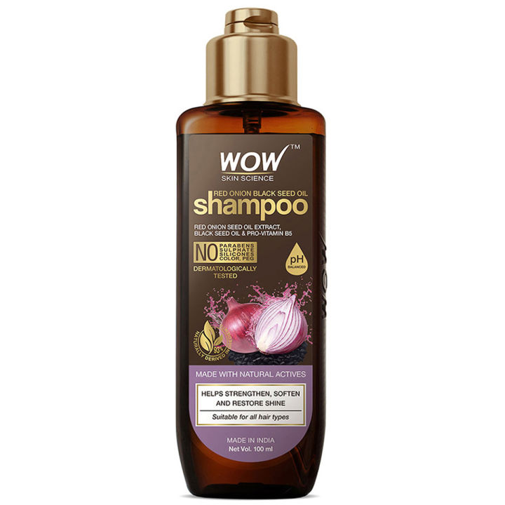 Wow Skin Science Onion Red Seed Oil Shampoo 100ml