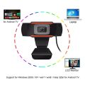 USB 2.0 Webcam Web Camera Digital Video Webcamera HD Megapixels with Built-in noise Microphone for Computer PC Laptop.