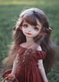 New SD BJD 1/6 Doll Fairy Girl Little rain Lovely and charging action figures resin toys in stock makeup. 