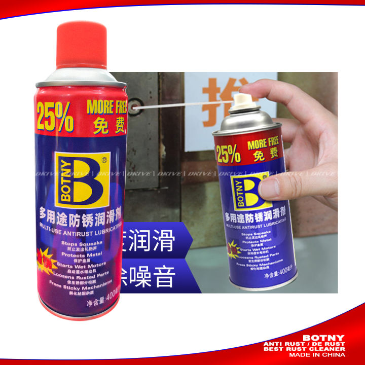 Botny Anti Rust | Multi Cleaning ANTI RUST Spray -400 ml