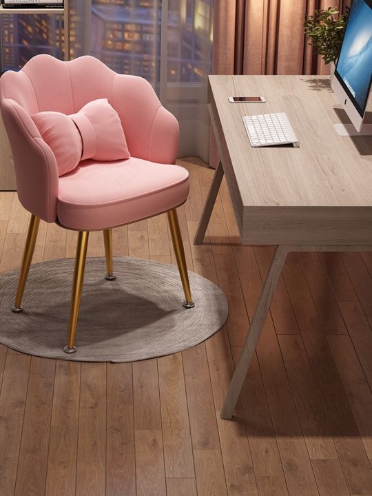 Makeup%20Chair%20Light%20Luxury%20Girl%20Bedroom%20Dressing%20Table%20Stool%20Backrest%20Nail%20Petal%20Chair%20-%20Image%202