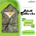 Luxurious Bathrobe, 100% Cotton Adult Bathrobe SPA Bath Robe, So Soft & Comfortable.