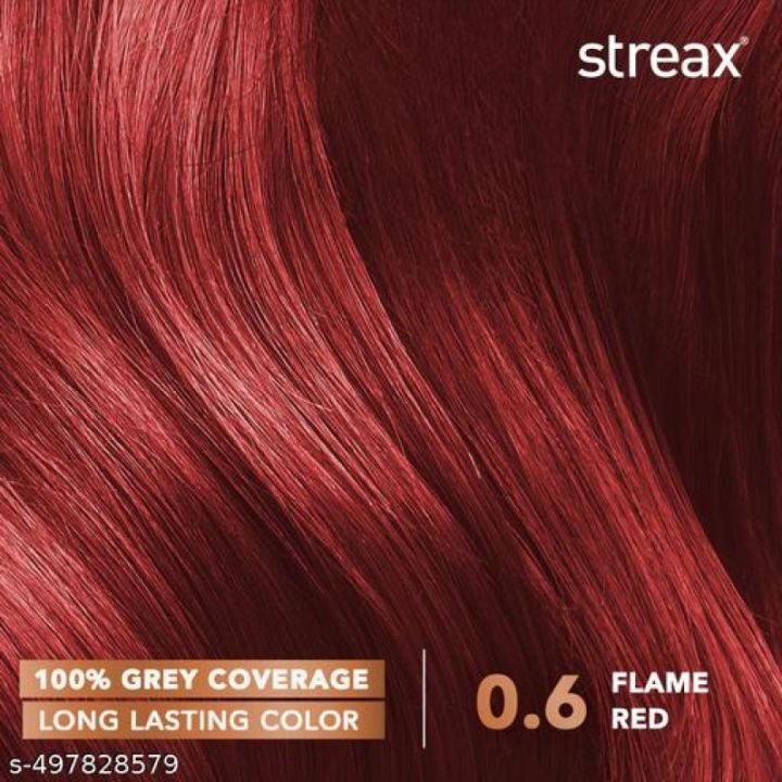 Streax%20Cream%20Hair%20Colour%200.6%20Flame%20Red%2040g%202packets%20-%20Image%203