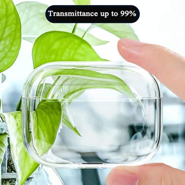 Transparent Earphone Case For Apple Airpods Pro and pro 2nd Gen Premium Earbuds Protective Cover