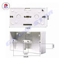Double Gang PVC Back Box For Gang Switch/Gang Socket (2 Gang MK Back Box).