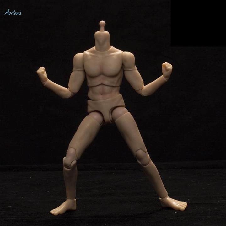 1/12 Male Action Figure 6inch Male Flexible Action Figure Body for Arts Boys