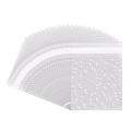 1000 Pcs Self Adhesive Candy Bag Cookie Bags Self-Adhesive Sealing Polka Dot Clear Bags Plastic Bag for Cookie.