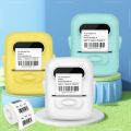 Portable Mini Printer P50 Thermal Label Printer without Ink Bluetooth Wireless Adhesive Sticker Printer Similar as E210 B21 M110. 