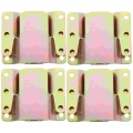 Furniture Wood Board Connecting Fixture Sofa Bed Hinge Upper Lower Latch For Bed Board Fixed Connection Hardware. 