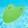 Swimming Kickboard with Grip Handles Float Swim Buoy Swimming Floating Board A Shaped Green. 