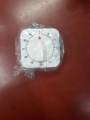 60 Minute Square Mechanical Multi Purpose Timer- white.