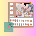 French Style Press On Fake Nails 24 PCS - R672.