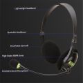 【happy one】Headset With Microphone Noise Cancelling Computer PC Headset Lightweight Headphones PC /Laptop/Mac/ School/Kids. 
