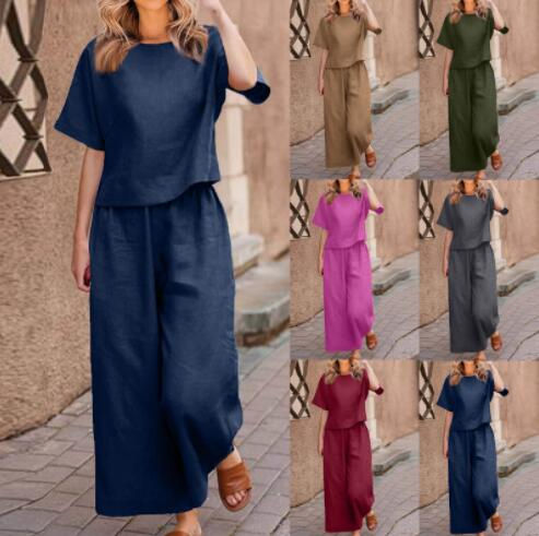 Women two-piece set loose and fashionable large size women's clothing