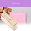 【happy one】Rectangle Silicone Loaf Mold Wooden Box DIY Making For Making Loaf Swirl Soap Moulds（Without woodbox）. 