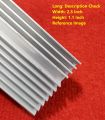 Double Side Finned Aluminum Heatsink 8 Inch Aluminum Heatsink 8×2.3×1.1 Inch Aluminium Heat Sink Cooling Radiator Silver Tone 8 Inch Aluminum Heat Sink For Inverter Transistor IC Tools 8 Inch Heatsinks. 