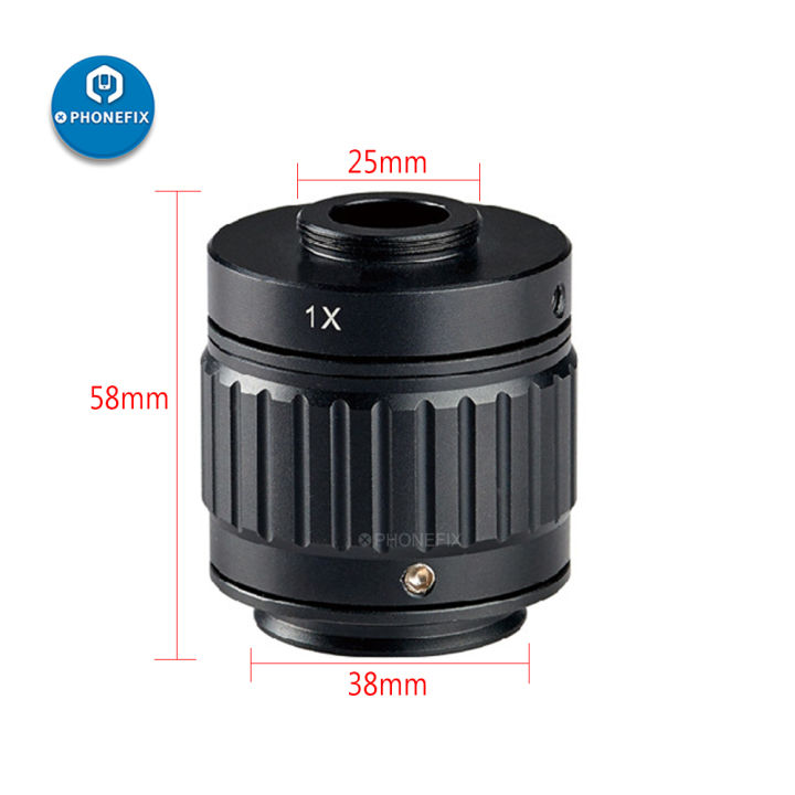 CTV%200.35X/0.5X/1X%20Focus%20Adjustable%20C%20Mount%20Adapter%20Ring%20M38%2038mm%20for%20Simul%20Focal%20Trinocular%20Stereo%20Microscope%20USB%20Video%20Camera%20-%20Image%205