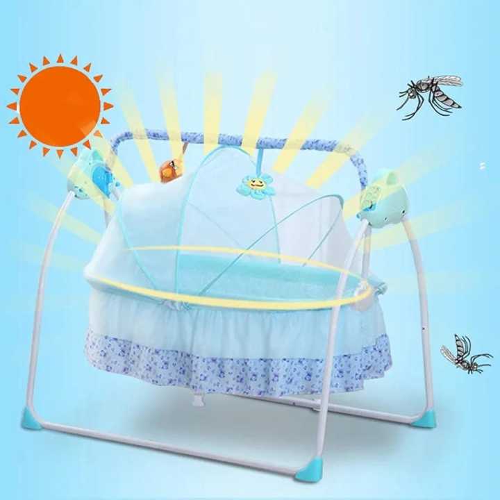 Smart Care Baby Cradle Bed in with remote Control and