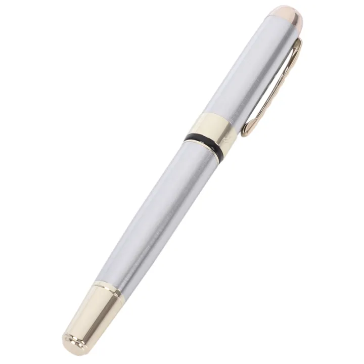 Jinhao%20250%20Frosted%20White%20Gold%20Fountain%20Pen%20M%20Nib%20Fountain%20Pen%20Gift%20Festival%20-%20Image%202