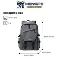 MENSPE Men Backpack Laptop Backpack Water Repellent Travel Backpack Business Bag College Backpack Casual Shoulder Bag Anti Theft Back Pack School Bag. 