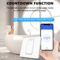 SMATRUL Tuya Smart Wifi Water Heater Switch 20A High Power Light Wall Switches EU Electrical App Work for Alexa Google Home.