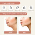 EMS Face Lifting Machine Microcurrent Double Chin Remover 12 Gears Facial Massager Vibration Slimming Firming V-Face Lift Device. 