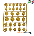 High Quality 30pcs/set Chrome Plating Screw Nut Cap for Motorcycle , Decoration item- Golden.