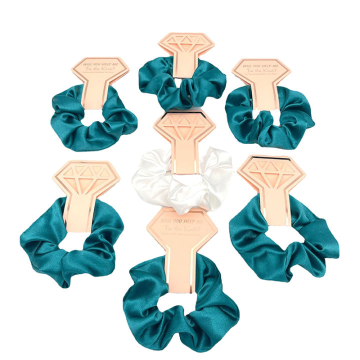 Bridesmaid%20Gift%20Hair%20Scrunchies%20Team%20Bride%20To%20Be%20Haircircle%20Wedding%20Souvenir%20-%20Image%202