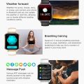 For Xiaomi Samsung Android Phone 2.09 Color Screen Full Touch Custom Dial Smart Watch Women Bluetooth Call 2024 Smartwatch Men.