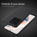 For Xiaomi Redmi Note 12 4G Nillkin Super Frosted Shield Hard PC Back Cover Salient Dot Design Case. 