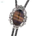 Crown Bolo Tie, Necktie American Necklace for Birthday Men/Women.