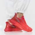 Sneakers, women's soft-soled couples, jump rope shoes, spring and summer, outdoor casual, breathable mesh, fly-woven running shoes, men's sports style.