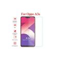 Oppo A3s Perfect Protection Tempered Glass Compatible With Screen Protector 2.5D -Transparent. 