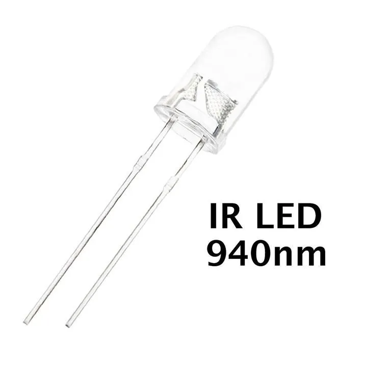 10Pcs-5mm%20TRANSPARENT%20LED%20IR%20Transmitter%20LED%20Sensor%205mm%20940nm%20IR%20LED%20Lights%20Infrared%20Transmitters%20LED%20Sensor%20Lights%205mm%20For%20Electronics%20TV%20Camera%20Remote%20Control%20-%20Image%203
