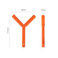 Kids Chewing Tube Y-Shape Chewy Teether Baby Oral Motor Chew Tools Tuxtured Auti.