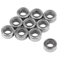 200Pcs MR63ZZ 3X6X2 mm Deep Groove Ball Bearing Miniature Bearing.
