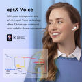 QCY T18 Wireless Earphones Bluetooth 5.2 Earbuds QCC3040 aptX Voice 32kHz 4 Mic CVC HD Call Headphones Dual-device Connection.