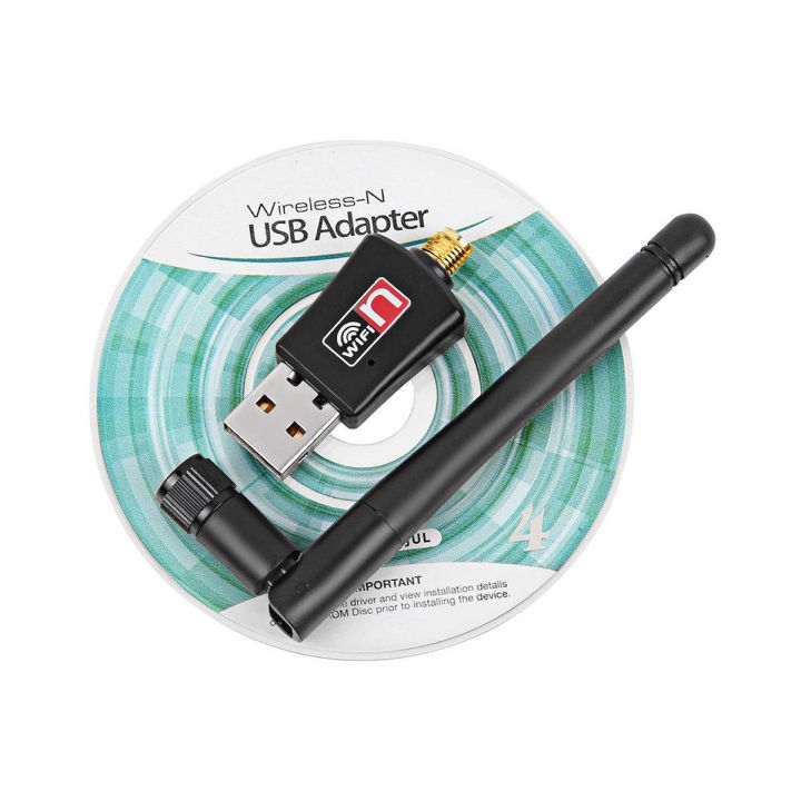 USB%20Wifi%20Receiver%20And%20Share%20300Mbps%20Pc%20-%20Black%20-%20Enhanced%20Connectivity%20For%20Faster%20Internet%20Access%20-%20Image%202