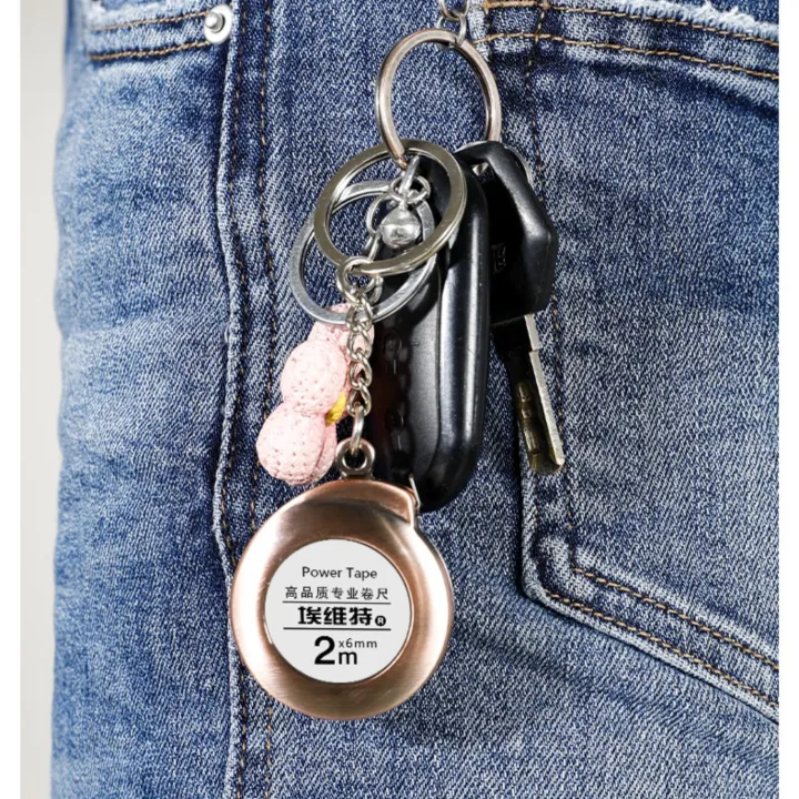 Convenient%20DIY%20Mini%20Tape%20Measure%20Portable%20Decoration%202m%20Soft%20Steel%20Tape%20Key%20Chain%20Measuring%20Ruler%20Measuring%20Tape%20Precise%20-%20Image%207