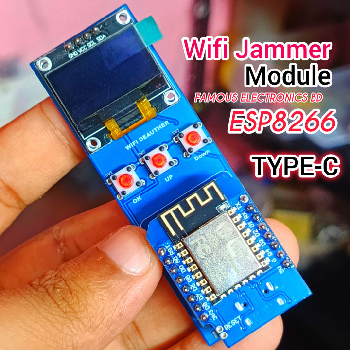 ESP8266%20D1%20Mini%20WiFi%20Development%20Board%20with%20OLED%20Display%20&%20Buttons%20%7C%20WiFi%20Deauther%20Educational%20Kit%20-%20Image%207