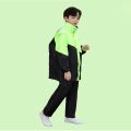 Children's Suit Raincoat Women Rain Pants Impermeable Waterproof Full Body Split Rain Poncho Outdoor Hiking Hooded Raining Coat.