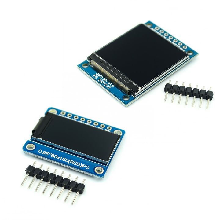 Tft Display 0.96 / 1.3 Inch Ips 7p Spi Hd 65k Full Color Lcd Module St7735 Drive Ic 80*160 Not Oled For Arduino