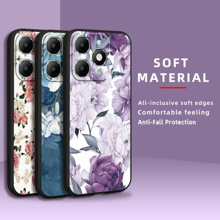 Cartoon Cute Phone Case For itel A90 Anti-dust Full wrap Cover TPU Back Cover Anti-knock Fashion Design Soft case