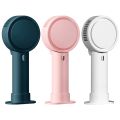 Mini Fan USB Bladeless Fan Portable Handheld Rechargeable Air Cooler Fans for Home Outdoor with LED Light Display.