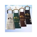 Apron cooking Apron work Apron Clothes kitchen Accessories resistant Dirt Apron.