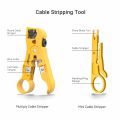 Network Tool Kit, ZoeRax RJ45 Crimp Tool kit Pass Through Crimper RJ45 Crimping Tool, Cable Tester, Punch Down Tool, Stripper.