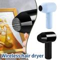 Cordless Hair Dryer Cold Air Wireless Hair Dryer Travel Hair Dryer Small Fast Drying Hair Care For Home Women Men Indoor Travel.