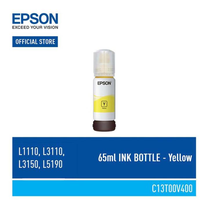 Epson 003 65ml Ink Bottle (Yellow) for L3110 Printer | Daraz.com.bd