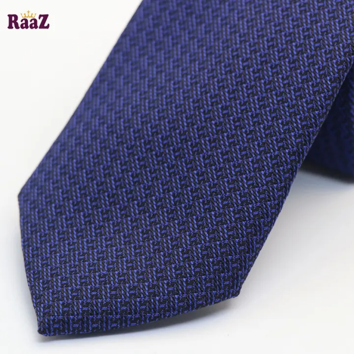 Raaz%20Mix%20Blue%20Men%20Premium%20Cotton%20Silk%20Neck%20Tie%20-%20Image%203